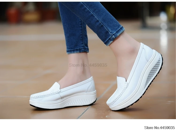 Для женщин подушки прогулочная обувь дамы slip on качели спортивные спортивная дышащая уличная кожа кроссовки с амортизацией A8102