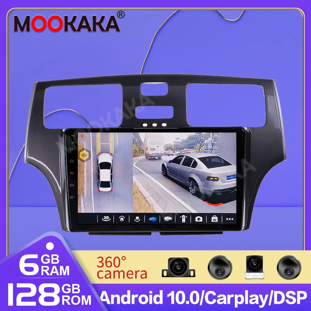 

4G LTE Android 10.0 IPS DSP carplay 128G For Lexus ES250 ES300 ES330 2001-2006 Car GPS Navigation radio Player Multimedia WIFI