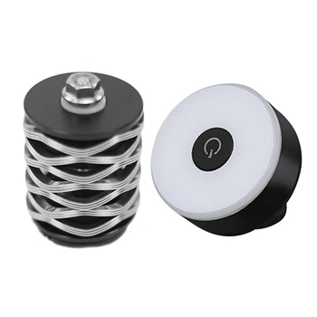 

2 Set Cycle Accessories: 1 Set Bicycle Wave Spring Suspension Shock & 1 Set LED Bicycle Rear Light USB Rechargeable Bike Waterpr