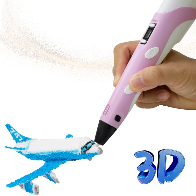 Original 3D Pen For Children 3D Drawing Printing Pencil with LCD Screen With PLA Filament Toys for Kids Christmas Birthday Gift 3
