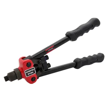 

HFFESON Double Hand Manual Blind Rivet Nut Gun HF-BT804 Nails Rivets Riveter Riveting Tool for 3.2 4.0 4.8mm