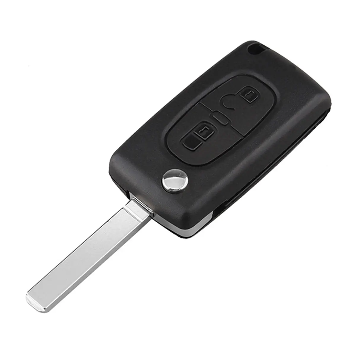 Автомобильный ключ 434 МГц PCF7941 чип 2 кнопки автомобильный флип-ключ брелок автомобильные аксессуары для Citroen для peugeot 407 VA2 лезвие для Renault
