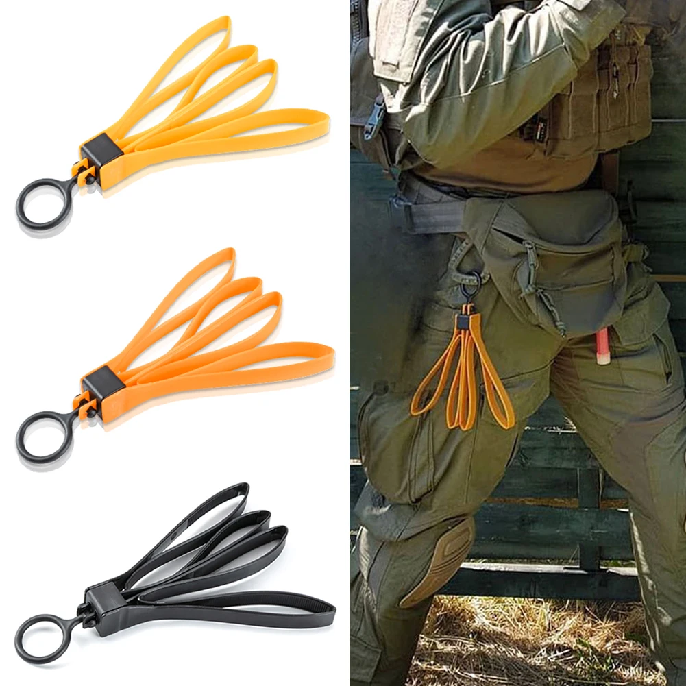 Tactical Plastic Cable Tie Strap Handcuffs CS Sport Decorative Belt TMC Gear Disposable Black Orange Yellow |