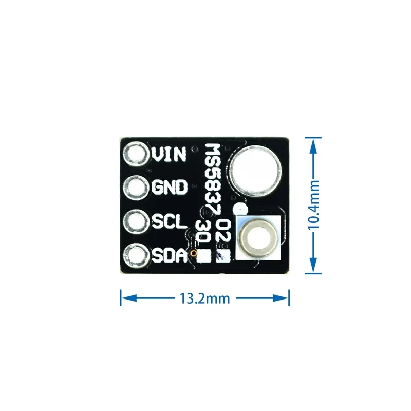 GY-MS5837 02BA 30BA Высокоточный газовый Жидкий водонепроницаемый модуль датчика давления