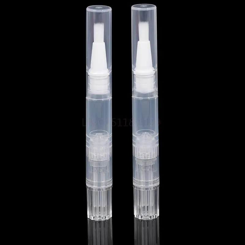 

1.5ml Travel Empty Twist Pen With Brush Cosmetic Container Nail Oil Lip Balm Tub