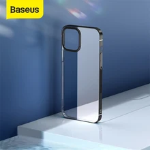 Baseus şeffaf telefonu kılıfı temizle yumuşak TPU Funda iPhone 12 Ultrax ince ince kılıf iPhone 12 Pro Max 2020 kapak