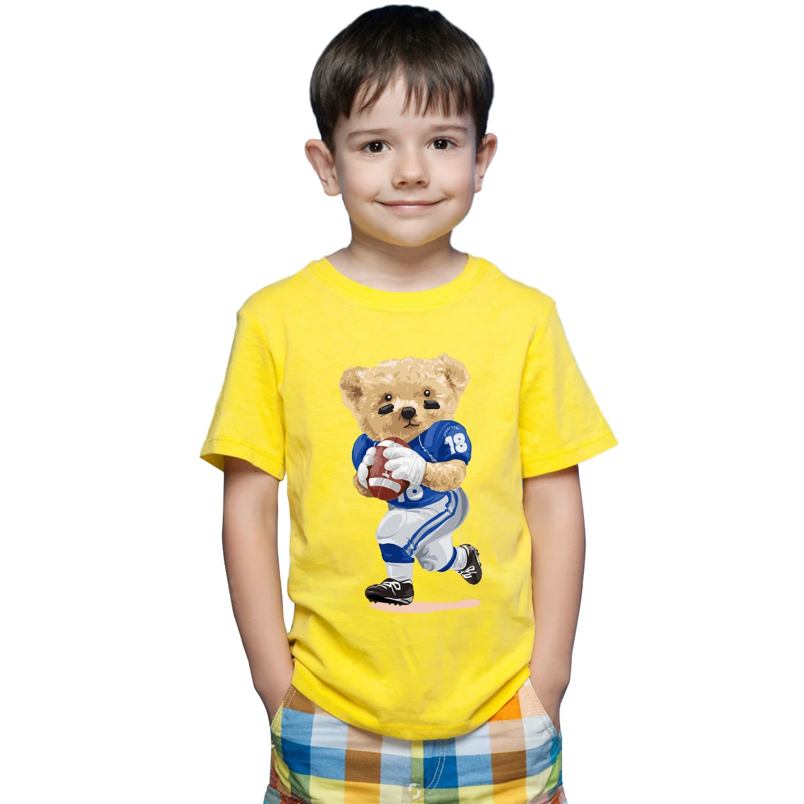 Ralph Lauren Kids Teddy Bear-print T-Shirt