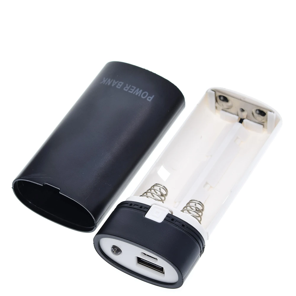 Съемный дизайн с индикатором светильник для смартфона power Bank чехол для аккумулятора практичный для батареи 18650