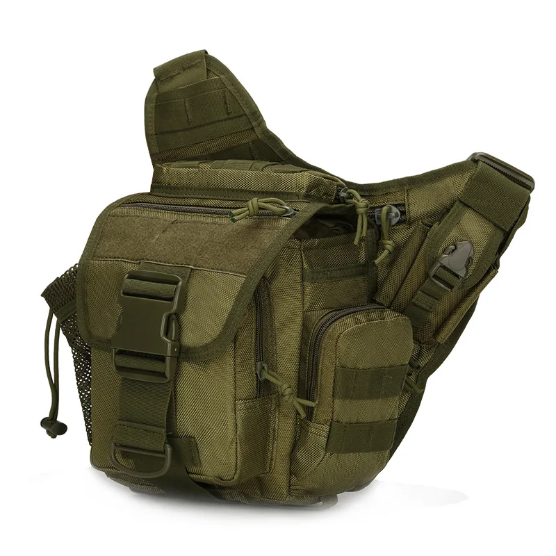Для мужчин; Военная Тактическая Сумка, MOLLE армейская спортивная сумка через плечо, уличный для пешего туризма Восхождение сумки Crossbody сумка
