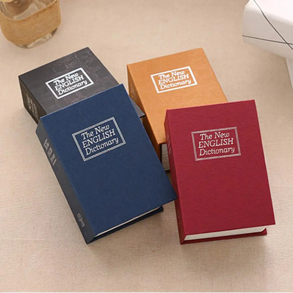 Скрытый сейф словарь копилка секретная безопасность коробка для хранения денег