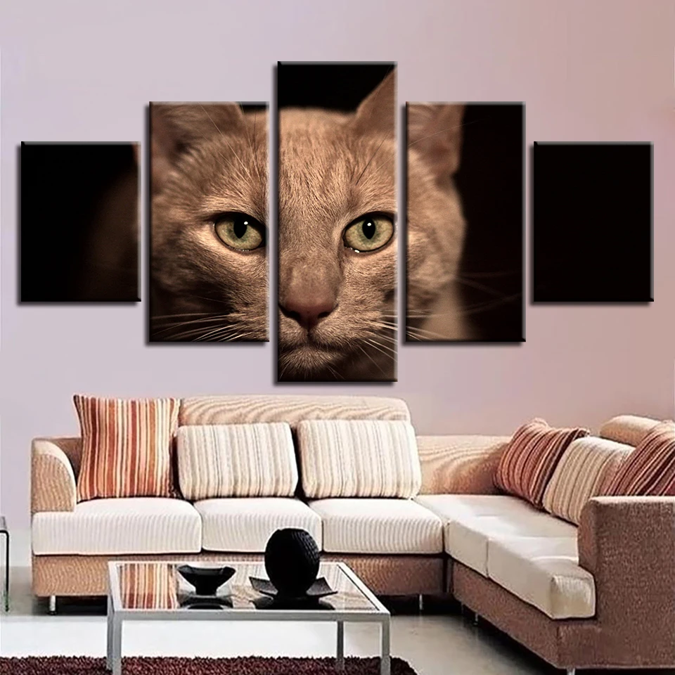 

Home Decoration Modular Posters Picture On Canvas Wall Art Frame 5 Panel For Living Room HD Printed Modern Cuadros Painting