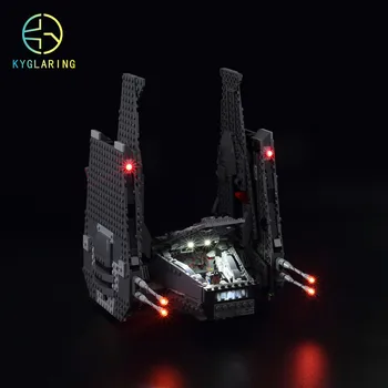

Led Light Kit For lego and the Kylo Command Shuttle Model Building Compatible With 75104 and 05006