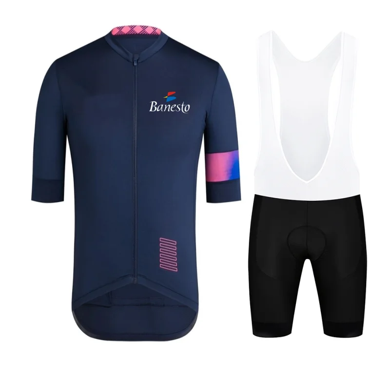 Купить набор велосипедных джерси banesto дышащая одежда для велоспорта
