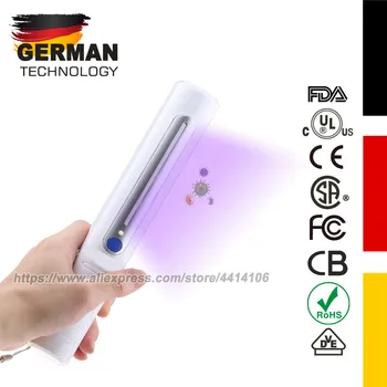 

Handheld Ultraviolet Sterilizer lamp Underwear Baby Pacifier Disinfection Lamp UV sterilizer Portable UVC Germicidal Rod