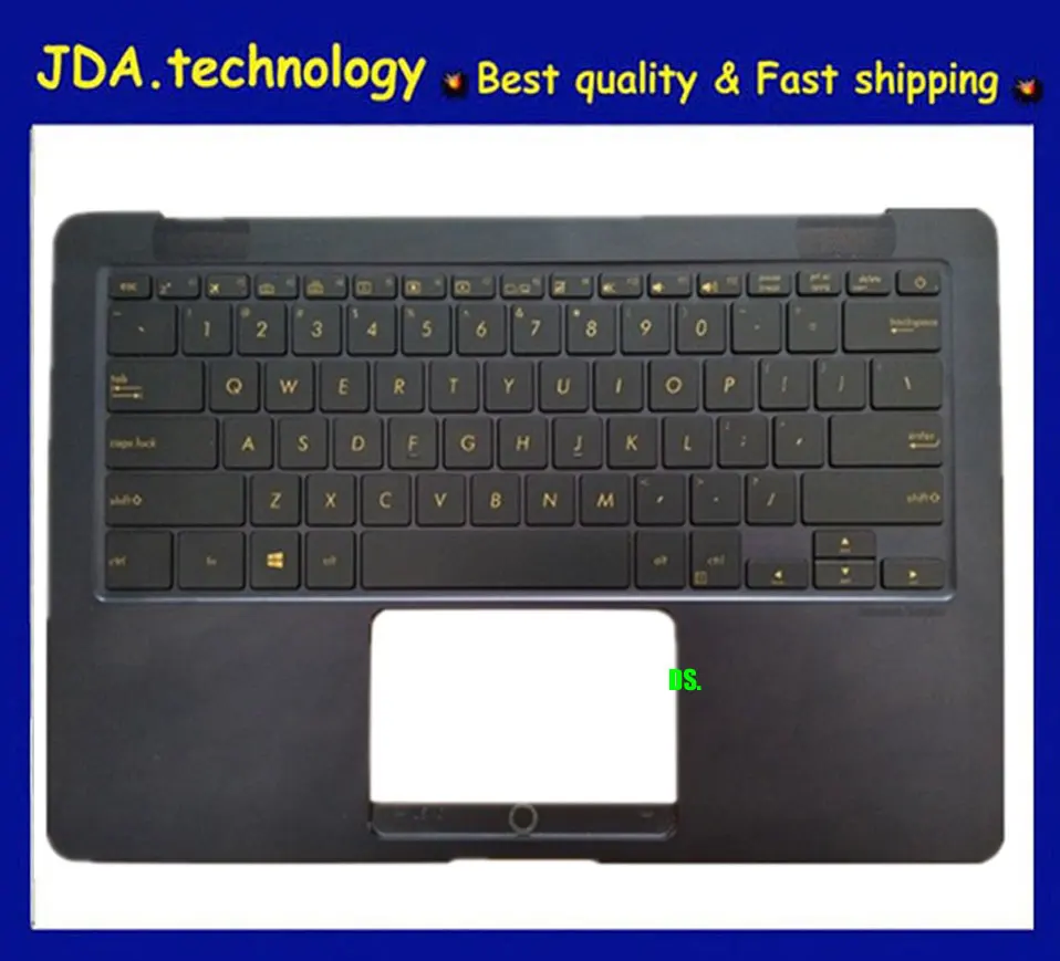 Wellendorff 95% чехол для ноутбука ASUS UX490UA UX490 Упор для рук США клавиатура верхняя крышка w/o тачпад, с подсветкой