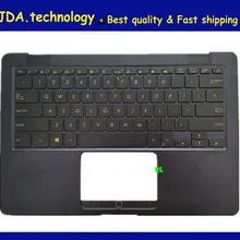 Wellendorff 95% чехол для ноутбука ASUS UX490UA UX490 Упор для рук США клавиатура верхняя крышка w/o тачпад, с подсветкой