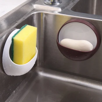 

Bathroom Accessories Plastic Suction Cup Soap Toothbrush Box Dish Holder Drain Rack Bathroom Shower Accessory