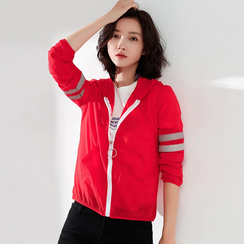 

Summer Hipster Coat Women's Thin Short Baseball Uniform Jacket Loose Outdoor Cardigan Shawl