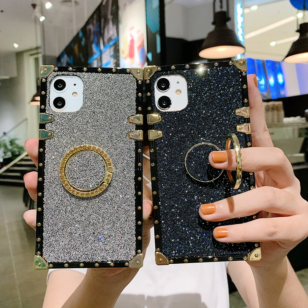 Противоударный квадратный чехол для Samsung A51 A50 A10 A20 A70 A750 A10S A20S M30S A81 A71 A91|Бамперы| |