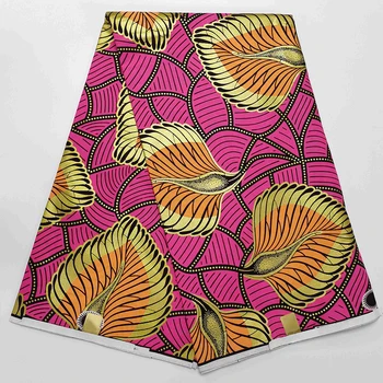 

6 Yards Mitex Wax Print/ African Fabrics Kitenge/Pagnes/Tissues Africain/ Lapa/Chitenge HS-80