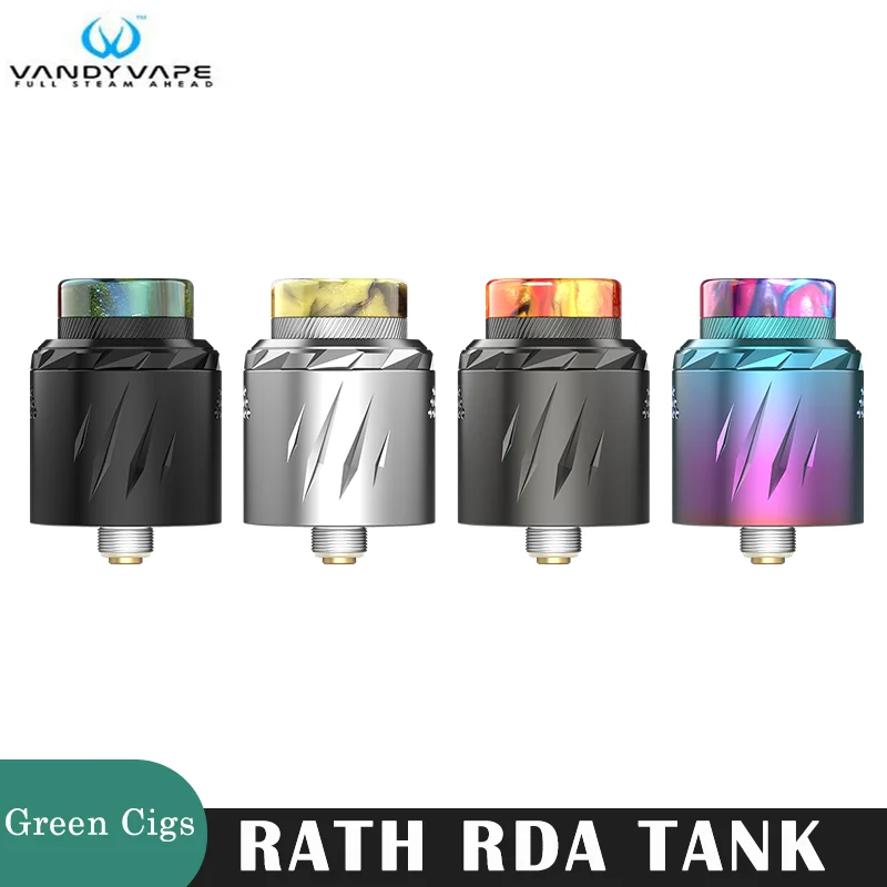 Оригинальный атомайзер Vandy Vape RDA 2 мл для атомайзера Керамические Электроды