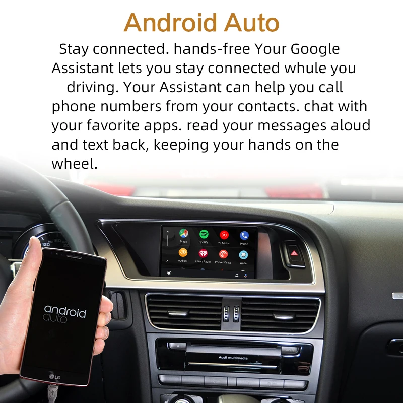 Sinairyu Wifi беспроводной Apple Carplay Car play 2010- A4 A5 Q5 MMI 2009-2011 A6 A7 A8 C6 Android Зеркало для Audi с iOS 13