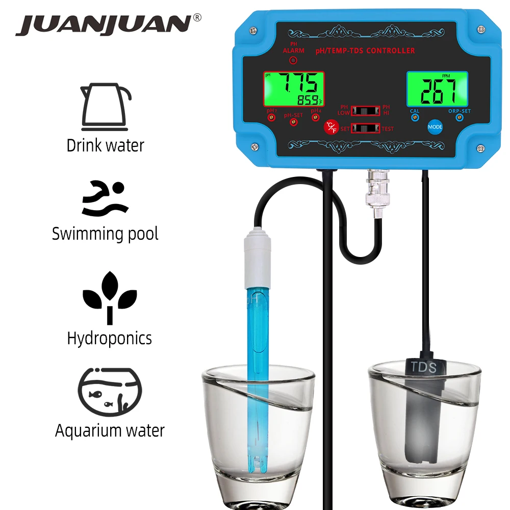 PH-2826 3 in 1 pH/TDS/TEMP Meter for Aquarium
