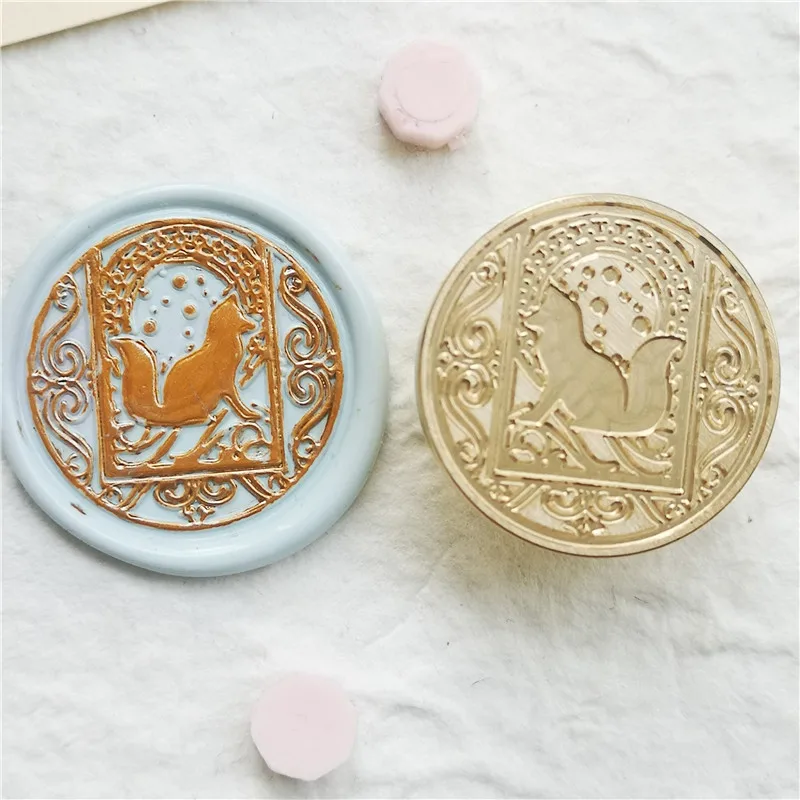 wooden stamps for card making Totoro dragonfly Mermaid Starry cat unicorn Skull butterfly drangon rabbit dinosaur bee Retro Wax Seal Stamp Animal SealingStamp border stamps for card making Scrapbooking & Stamps