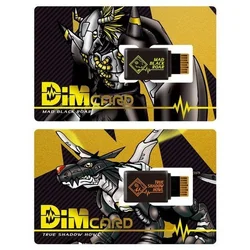 Bandai – Bracelet Digimon Adventure Life série PB DIM Card, carte de jeu Greymon de guerre noire en métal, jouets de Collection 