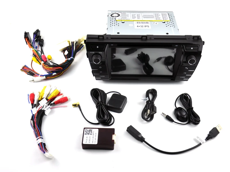 Perfect AVGOTOP Android 9.0 4GB+64GB CAR DVD PLAYER for TOYOTA COROLLA 2014  IPS HD Screen NAVIGATION 4
