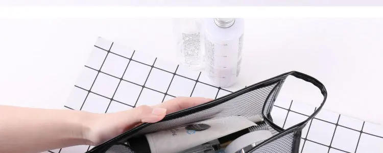 Экологически чистая сетка EVA сумочка для косметики корейский стиль ручной Водонепроницаемый Многофункциональный мешок для мытья портативный ручной путешествия Stora