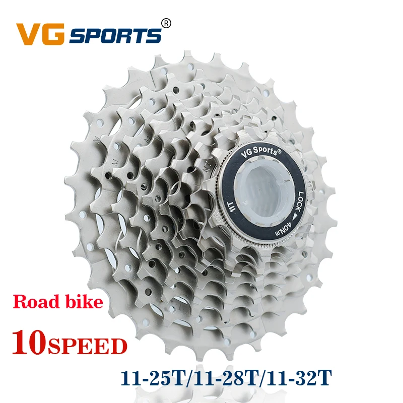Велосипедная кассета VG sports 11 28T 10 скоростей свободное колесо звездочка S 32T cog