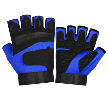 

Fingerless Anti-Slip Gloves Adjustable Half Finger Sports Gloves Training Fitness Climbing Hiking Cycling Outdoor Gloves