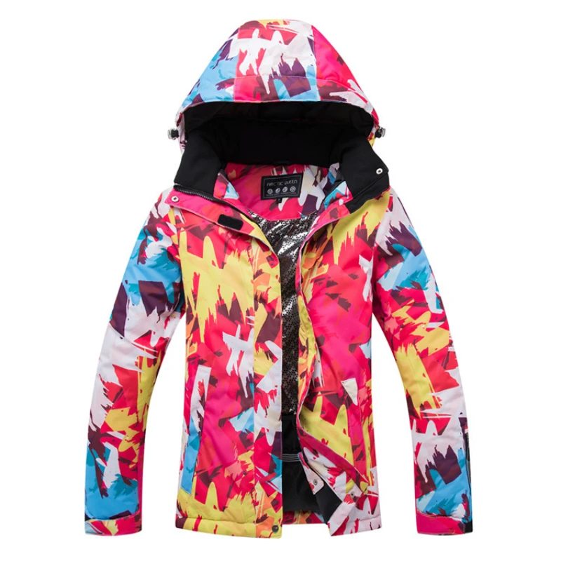 Женские лыжные куртки куртка для сноуборда женская зимняя спортивная Лыжная куртка дышащая ветрозащитная теплая спортивная куртка зимняя