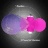 Silicone Nipple Sucker Vibrating Bullet Tongue Lick Nipple Vibrator  clit sucker Cups Clitoris Stimulator Vibrators For Woman ► Photo 2/6