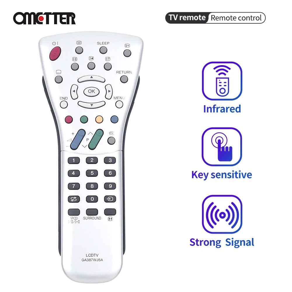 Подходит для пульта дистанционного управления Sharp LCD TV GA387WJSA GA085WJSA GA406WJSA GA438WJSA |