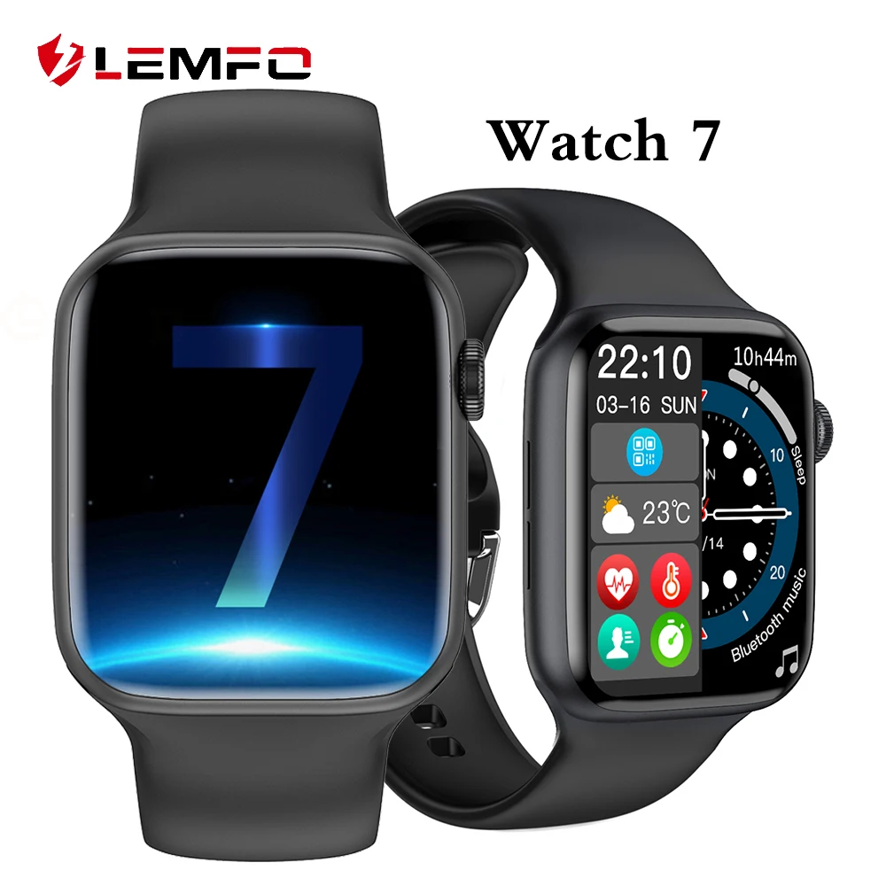 LEMFO Smart watch iwo w37 uomo donna PK DT100 Smartwatch 2021 Bluetooth  chiamata orologio personalizzato quadrante IP67 impermeabile VS hw22  320*385|Smart Watches| - AliExpress