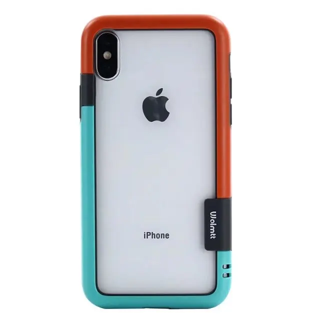 Для Iphone X XR XS MAX чехол Fundas Простой Прозрачный чехол для телефона для Iphone 7 8 7plus 8Plus Мягкий противоударный разноцветный чехол