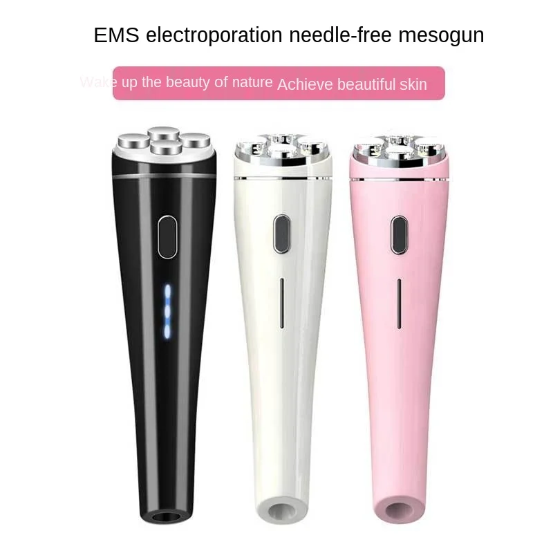 RFBeauty Instrument Home EMS ultrasonic multifunctional color light positive and negative ions make face compact young and shiny