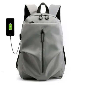 

Fashion Men's Women‘s Leisure Fashion Large Capacity USB Shoulders Bag Student Backpacks Teenager Male Laptop Backpacks 2019