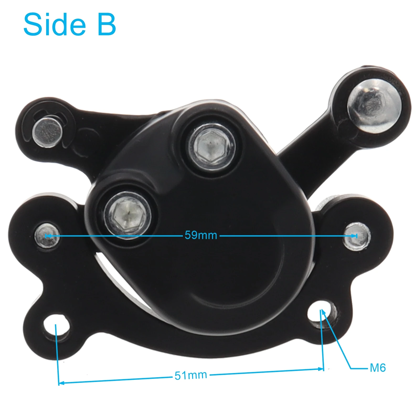 Brake Caliper 1PCS Front / Rear Disc for 2 Stroke 33cc 43cc 49cc Mini Moto Kids Dirt Pocket Bike ATV Quad Go Kart Gas Scooter