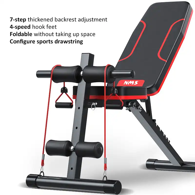 Household Fitness Chair Dumbbell Bench Multifunctional Sit up Board, Home Gym Adjustable Bench