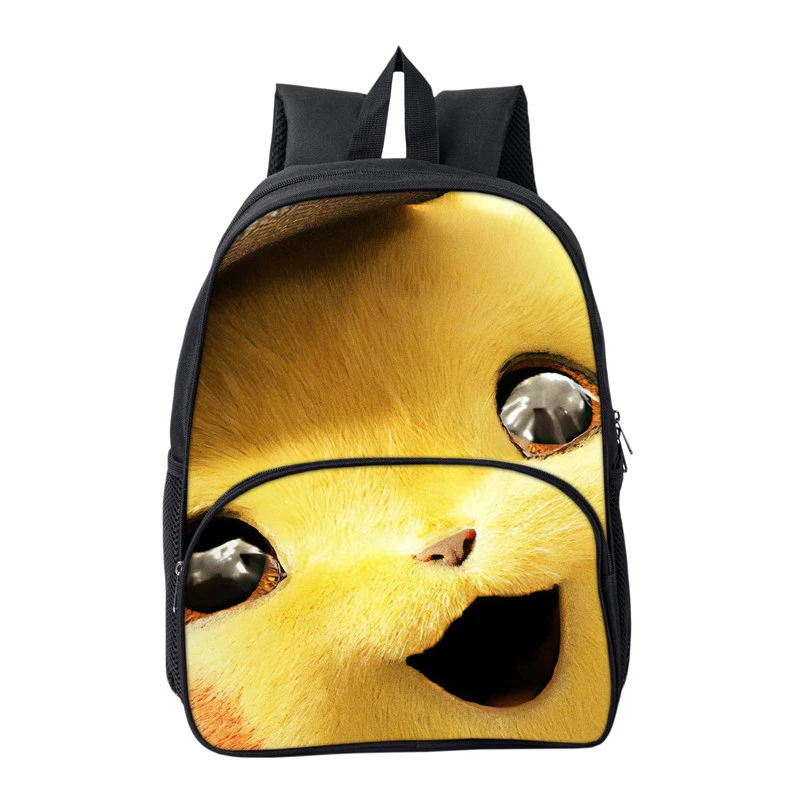 Рюкзак Mochila Pokemon Sac A Dos аниме 3D печать Прекрасный Пикачу холст рюкзак школьные сумки для студентов Bookbag Рюкзак - Цвет: 22