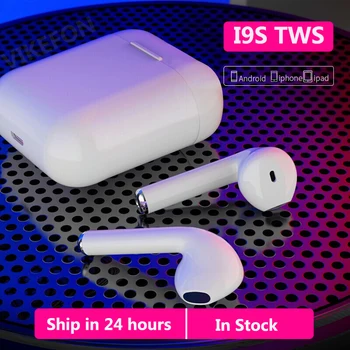 

i9s TWS Wireless Headphones Bluetooth Earphone Air Earbuds Sport Handsfree Headset With Charging Box For iPhone Android xiaomi