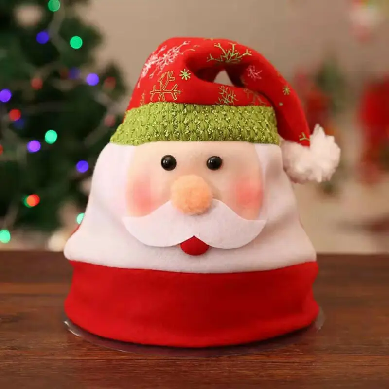 Adult/Kids Size Christmas Hats Funny Novelty Father Xmas Santa Party Costume Outfit | Детская одежда и обувь