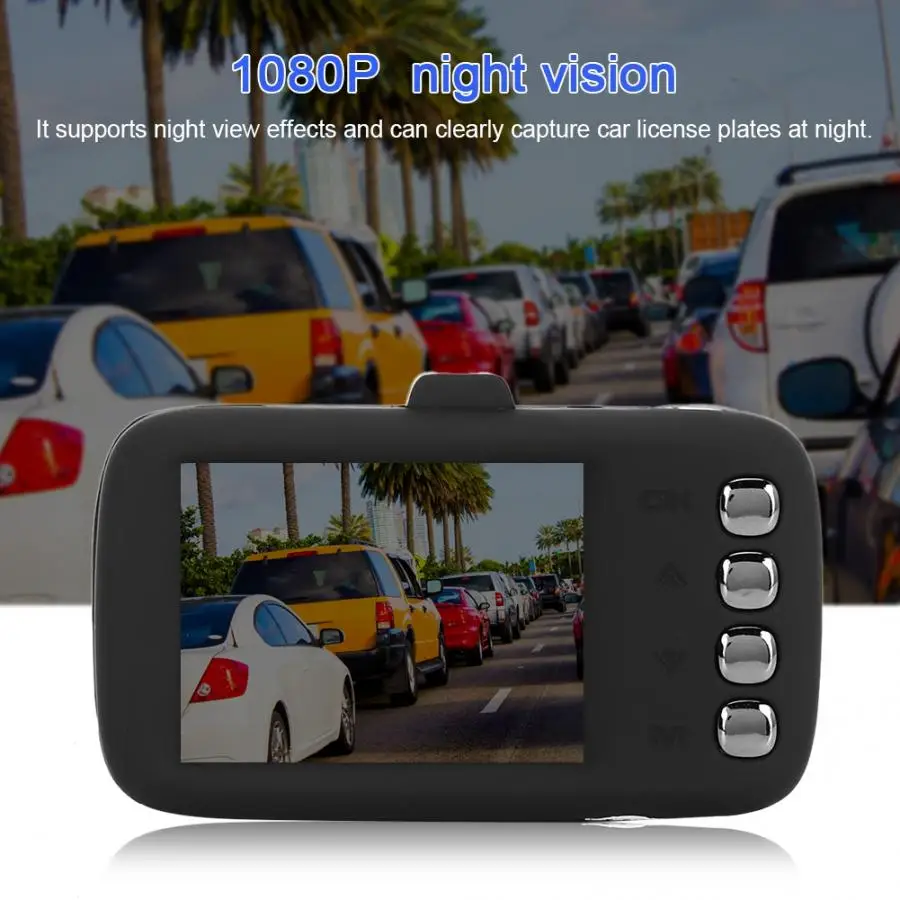 Видеорегистратор W108C для вождения автомобиля 1080P HD Mini 2 IN с одним объективом
