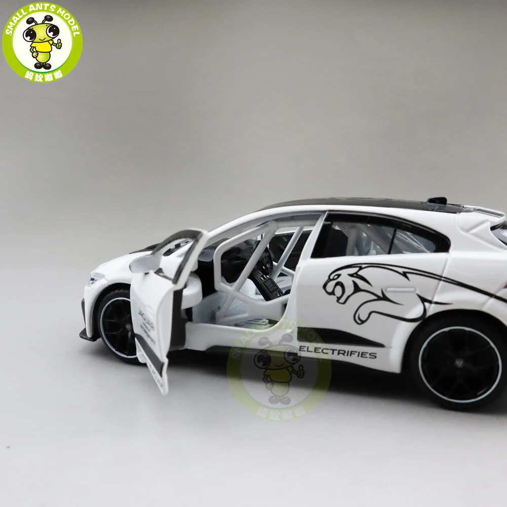 1/36 JACKIEKIM Jaguar I-PACE eTROPHY литой модельный автомобиль игрушки для детей откатные подарки для мальчиков и девочек