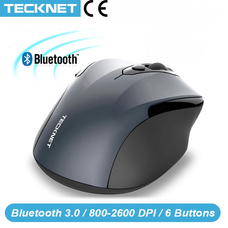 Bluetooth Беспроводная Мышь 24 месяц Срок службы батареи мыши с индикатор 1200/1600/2000/2400
