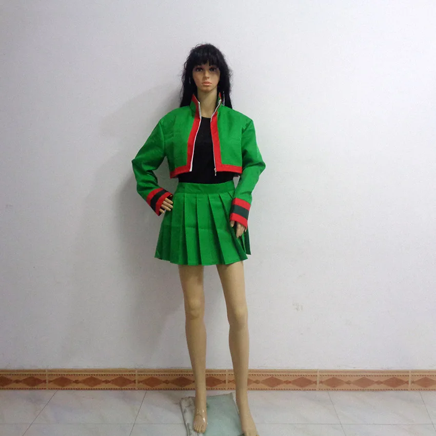 

Hunter X Hunter Gon Freecss Cosplay Costume Female Style Christmas Party Halloween Uniform Outfit Customize Any Size