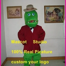 Костюм талисмана крокодила, вечерние костюмы для костюмированной вечеринки, костюм для игры на Хэллоуин, подарок на праздник для взрослых, акция, игра в животных